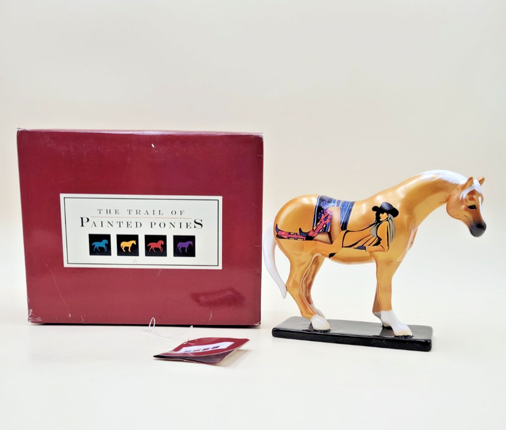 The Trail of Painted Ponies Blondes Horse Figurine 12227 Westland 2E/9805 RARE